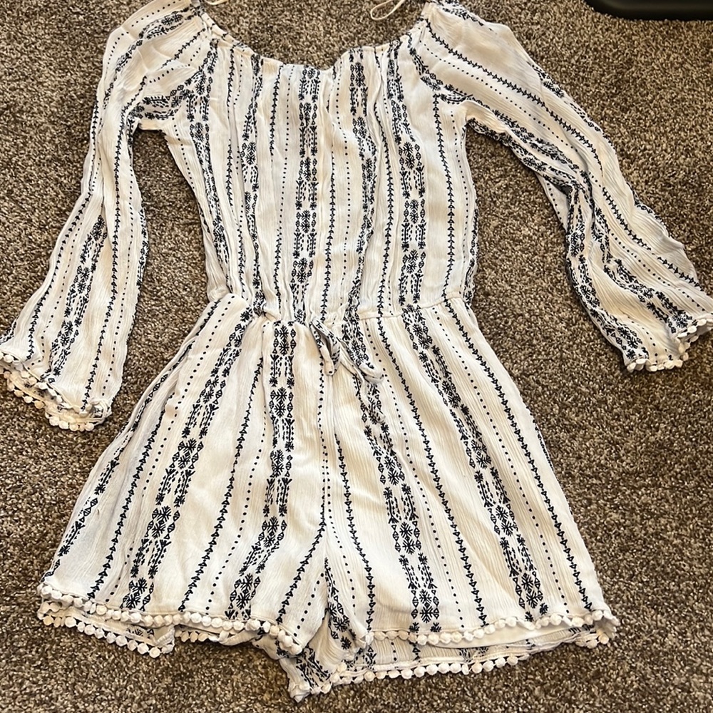 White romper